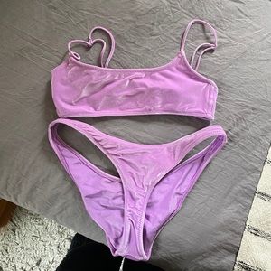 Triangl Purple Velvet Bikini